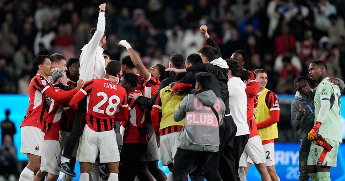 AC Milan Menang Dramatis 3-2 dari Inter Milan, jadi Juara Supercoppa Italiana 2024!