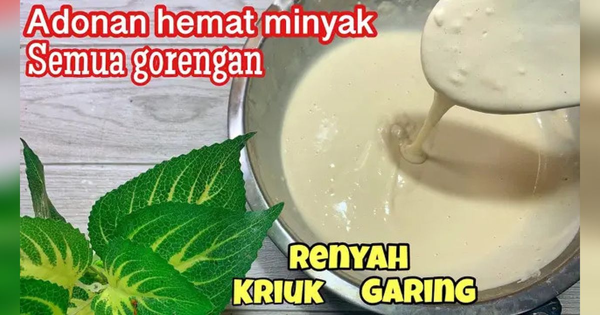 Cara Membuat Gorengan Kriuk Tahan Lama ala Dapur Rayyanka