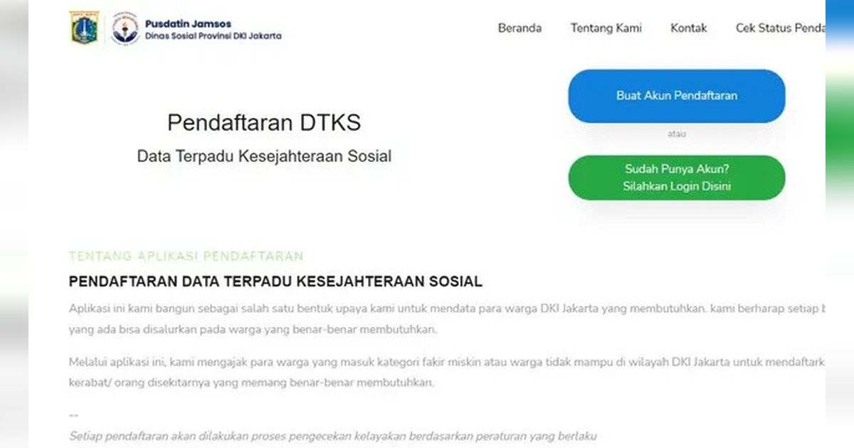 Panduan Lengkap Pendaftaran DTKS Online 2025 untuk Memastikan Bantuan Tepat Sasaran