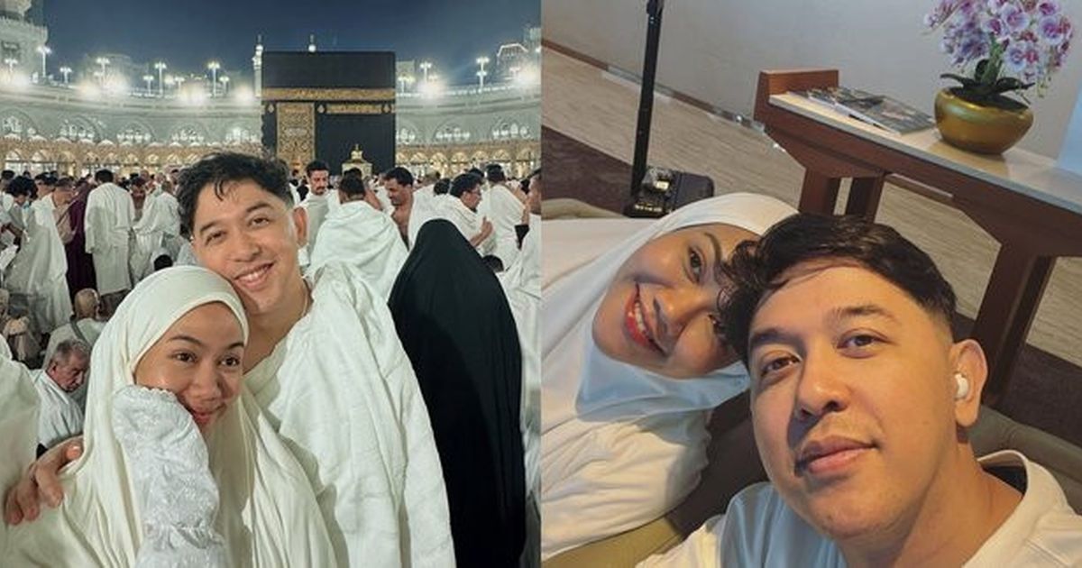 Penuh Kebahagiaan, Yura Yunita Kenakan Hijab saat Jalani Umrah Bersama Suami dan Sahabatnya