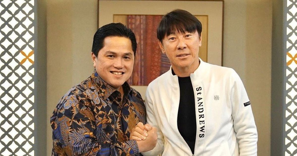 Erick Thohir: Terima Kasih Shin Tae-yong, Selamat Datang Patrick Kluivert