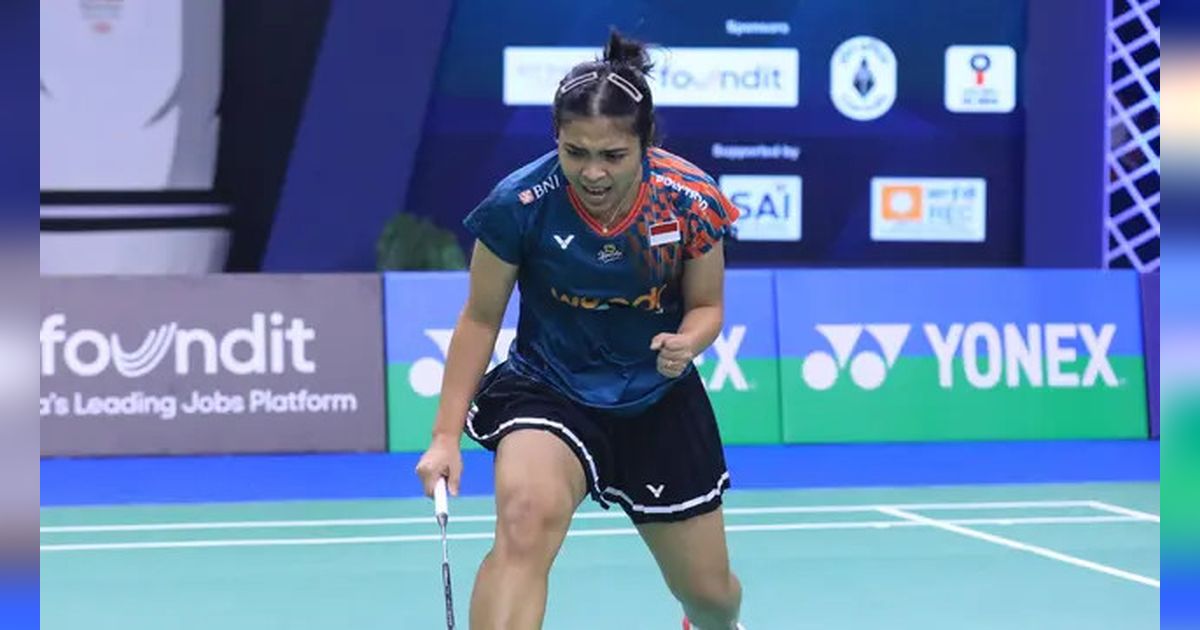 Hasil India Open 2025: Gregoria Mariska Tunjung Kalahkan Wakil Denmark Rubber Game, Lolos ke-16 Besar