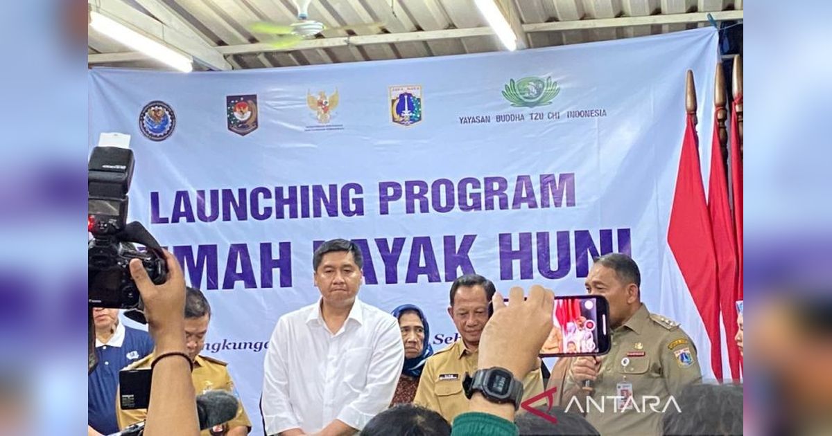 Pemprov DKI dan Kementerian PKP Perbaiki Rumah Warga Johar Baru