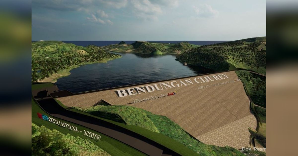 Proyek Bendungan Cijurey Hutama Karya: Lancar, Berdampak Positif