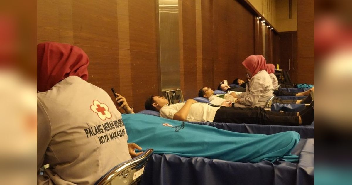 Kalla Gelar Donor Darah Rayakan 15 Tahun Wisma Kalla