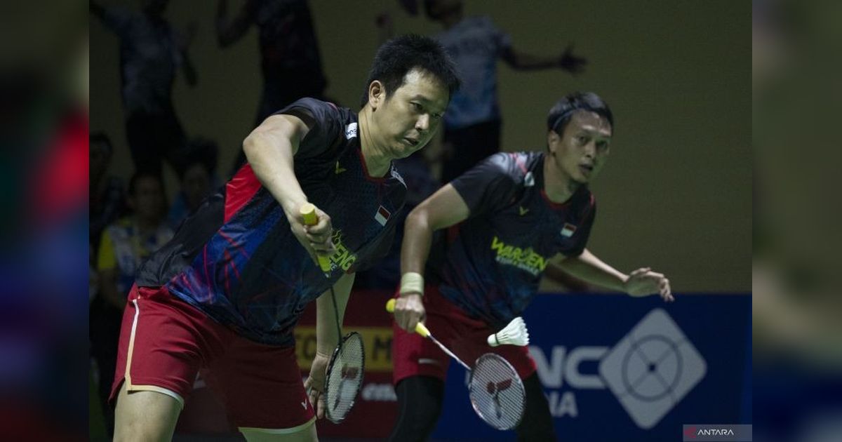 Ahsan/Setiawan hadapi Indonesia Masters 2025 dengan kendala pinggang