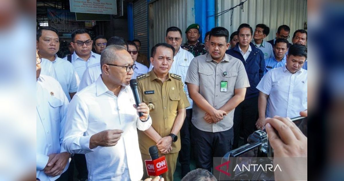 Pasar Keliling Medan Jaga Stabilitas Harga Pangan