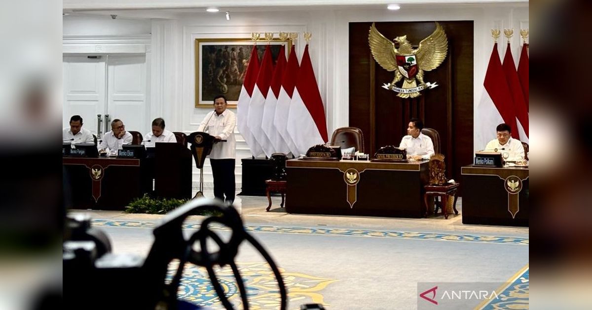 Presiden Prabowo Puji Kinerja Kabinet Merah Putih