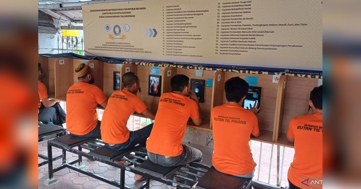 Rutan Tanjungpinang Fasilitasi Video Call Warga Binaan: Jaga Silaturahmi dan Keamanan