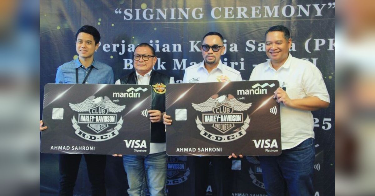 Bank Mandiri Luncurkan Kartu Kredit Eksklusif untuk Anggota HDCI