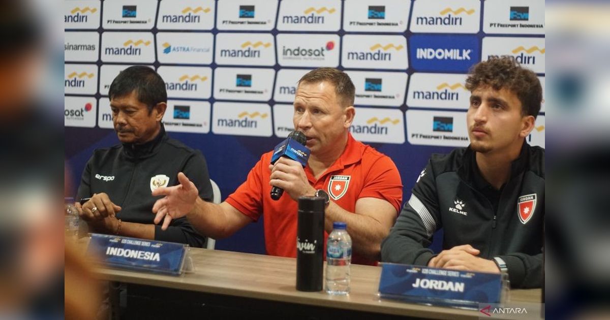 Turnamen Mandiri U-20: Yordania Incar Pengalaman di Sidoarjo