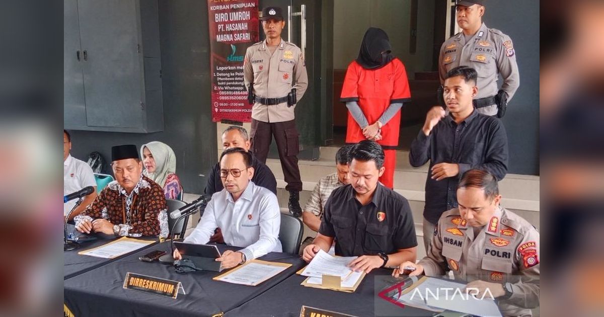 Polda DIY Tangkap Tersangka Penipuan Umrah Rp14 Miliar