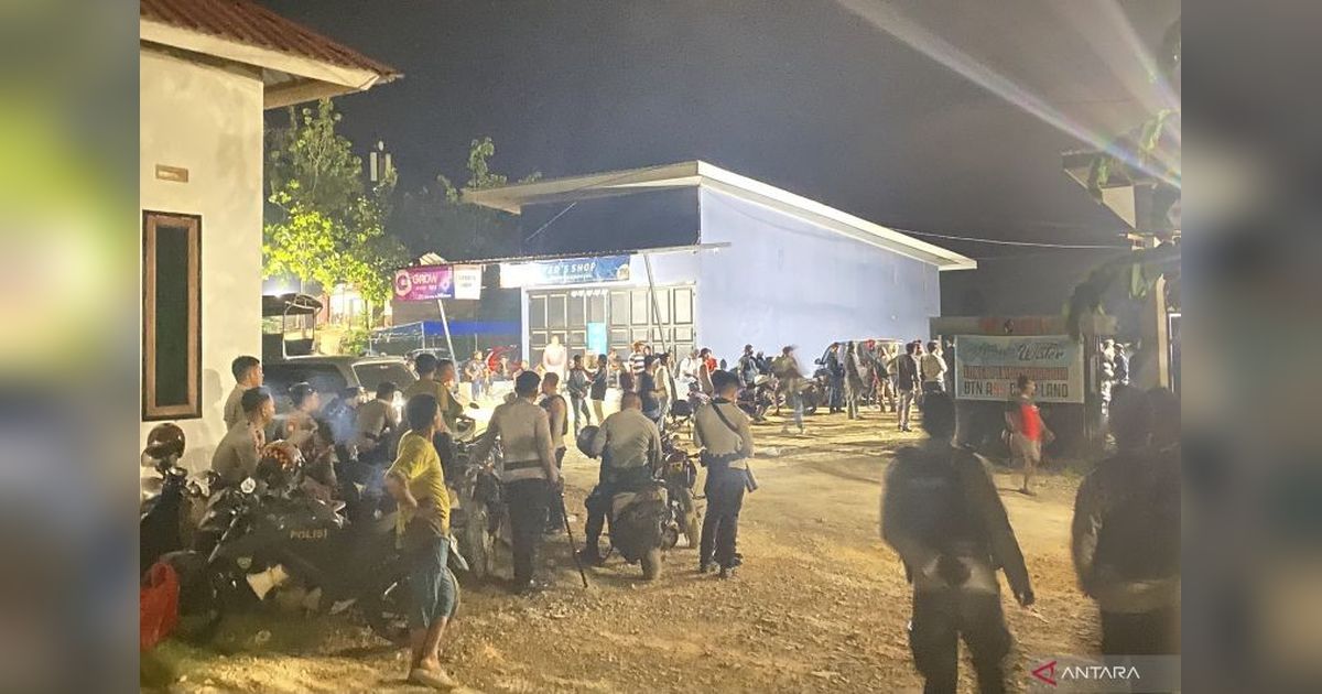 Polresta Kendari Amankan Tawuran Antarwarga di Punggolaka