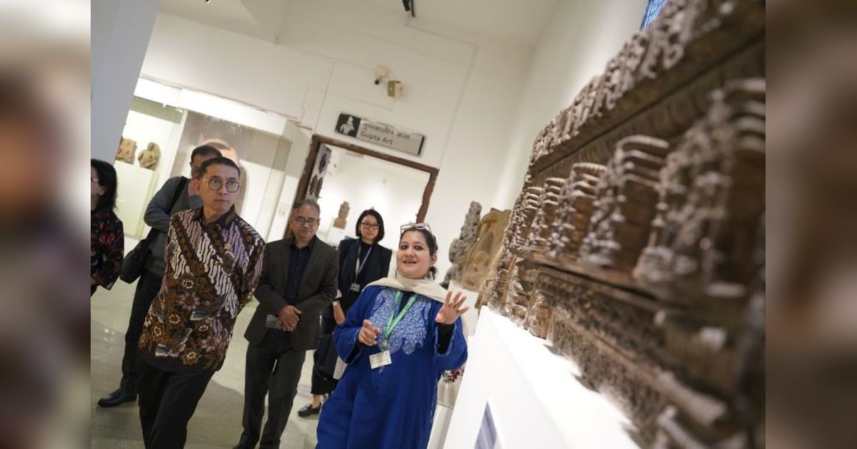 Fadli Zon Perkuat Kerja Sama Budaya Indonesia-India, Bahas Repatriasi Prasasti Pucangan
