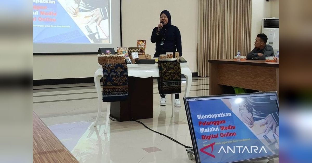 Pelatihan ANTARA Tingkatkan Pemasaran Produk UMKM Babel