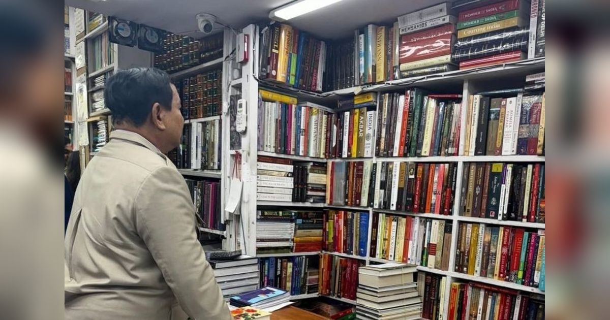 Prabowo Borong Buku di New Delhi: Sejarah hingga Ekonomi