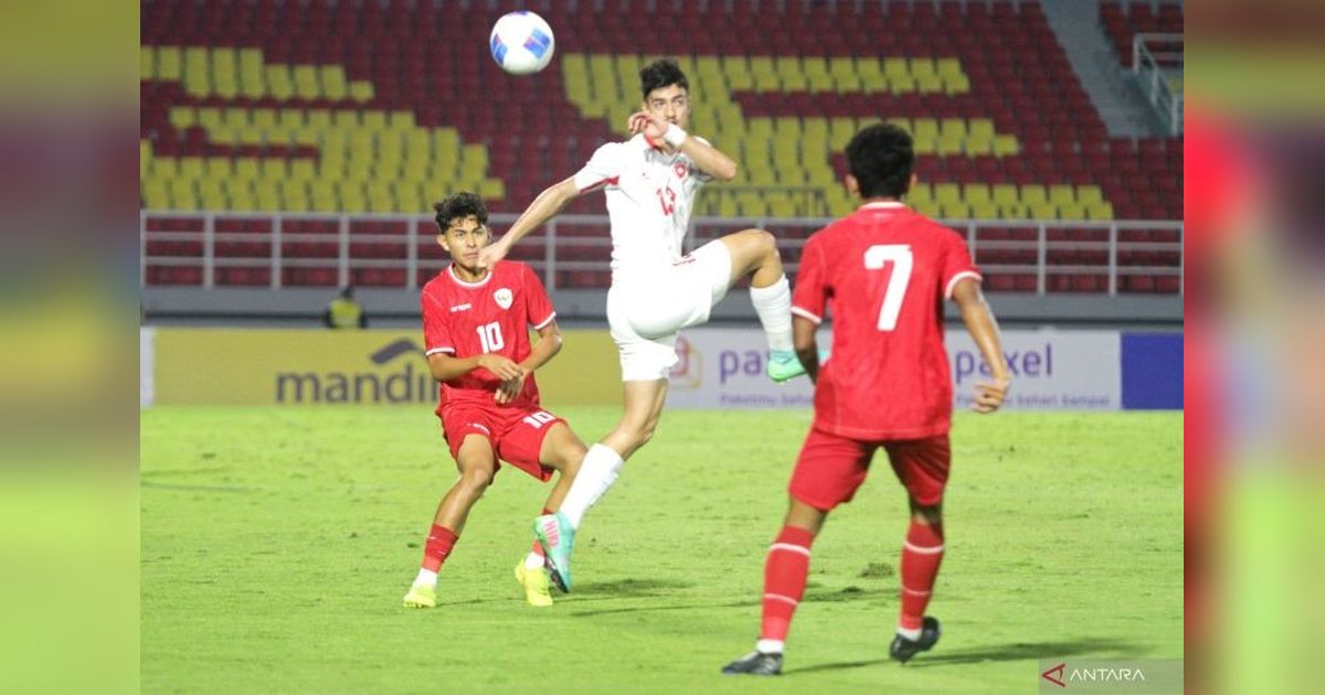 Timnas Yordania U-20 Menang Tipis atas Indonesia, Pelatih Lihat Ada yang Harus Diperbaiki