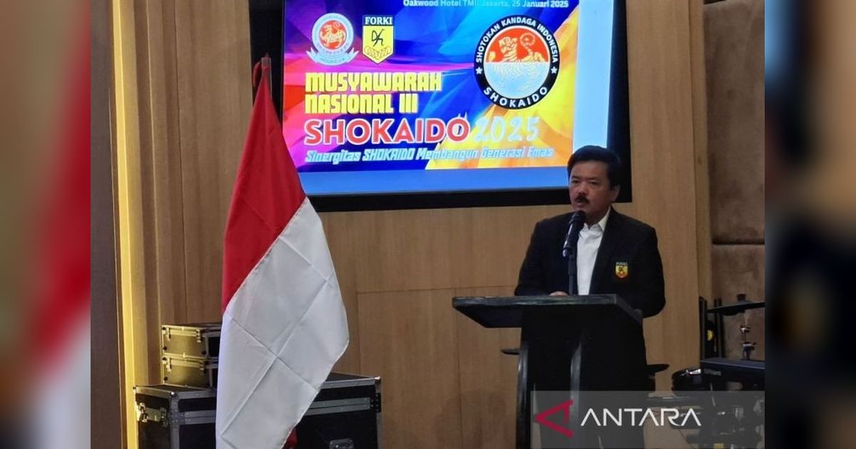 Hadi Tjahjanto Dorong Perguruan Karate Perbanyak Kompetisi Internal