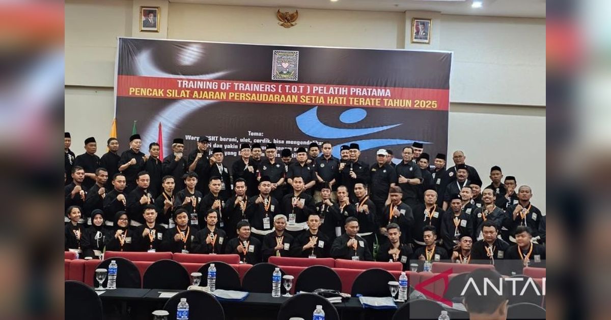 47 Pendekar PSHT Ikuti Pelatihan Pelatih di Bogor
