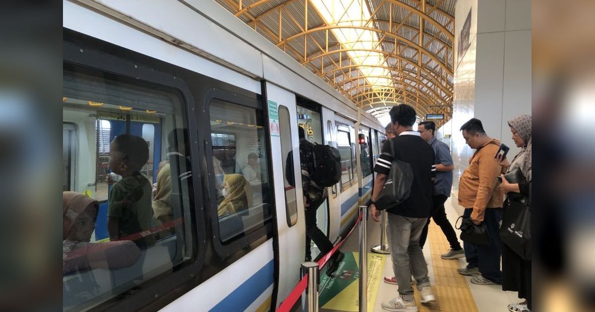 LRT Sumsel: Kini Terima Pembayaran Non-Tunai Lewat QRIS dan EDC