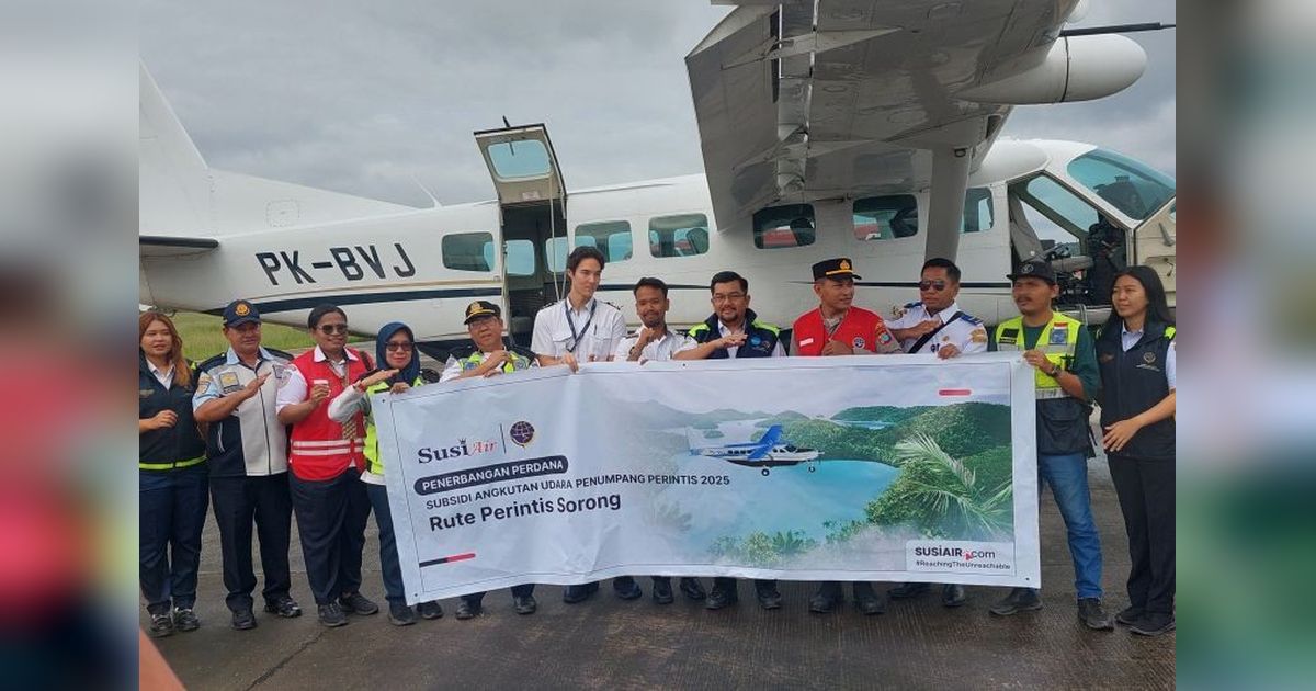 Bandara DEO Sorong Kembali Layani Tujuh Rute Penerbangan Perintis