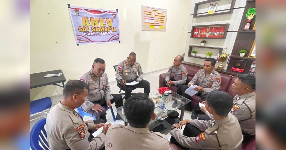 Polres Karimun Perketat Pengawasan dan Disiplin Anggota