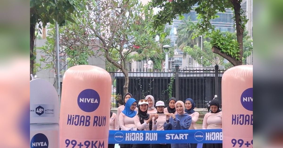 NIVEA Hijab Run 2025: Pecahkan Rekor MURI Lari Estafet Perempuan Berhijab Terjauh