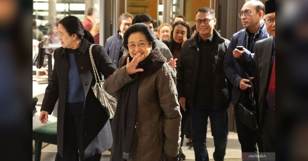 Megawati Bertemu Paus Fransiskus di KTT Pemimpin Dunia