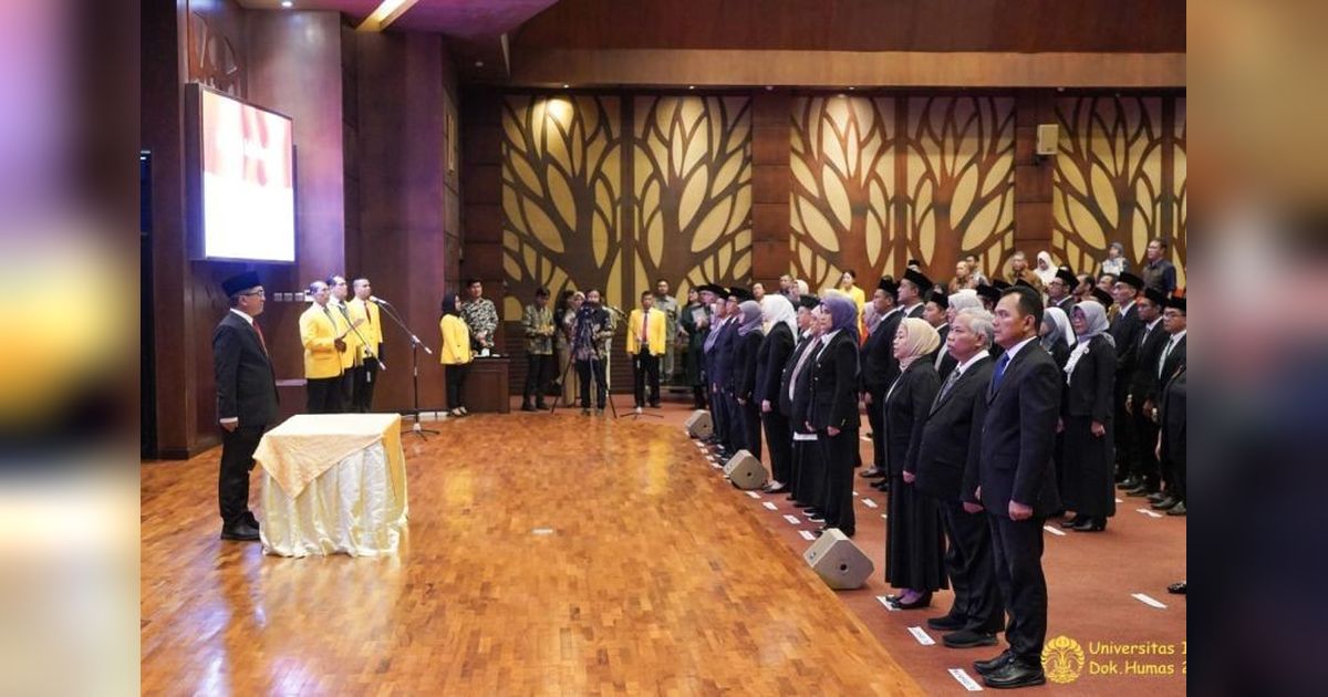 UI Lantik Dekan dan Wakil Dekan Baru: Perkuat Tim Kepemimpinan