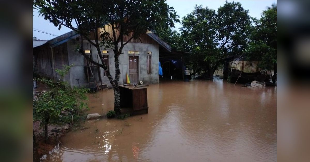 Banjir Rendam 6 Desa di Sulteng Akibat Hujan Deras dan Rob