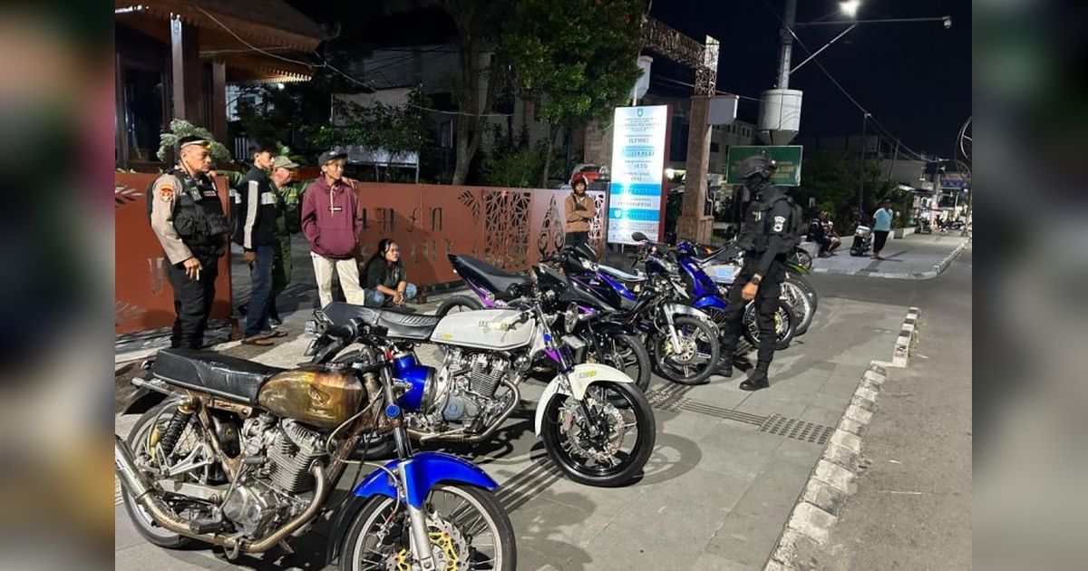 Polresta Surakarta Kembali Razia Motor Knalpot Brong: Ganggu Kamtibmas