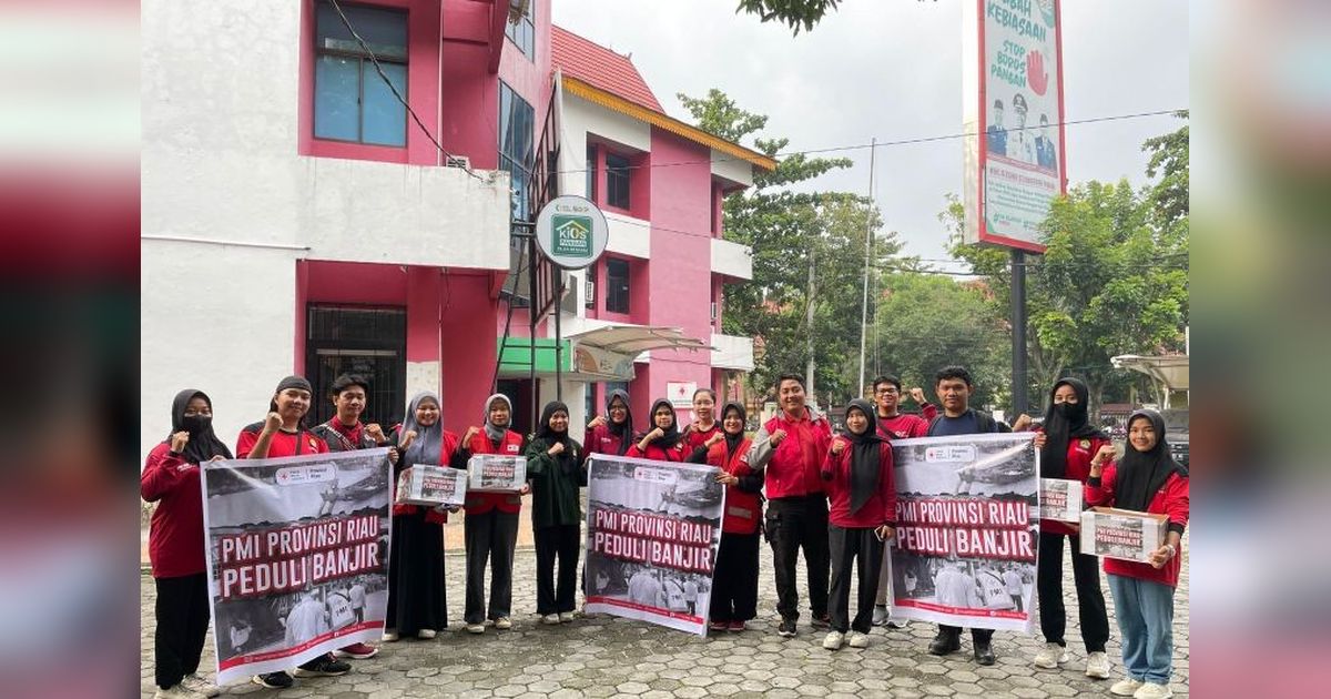 PMI Riau Kumpulkan Donasi untuk Korban Banjir di Riau
