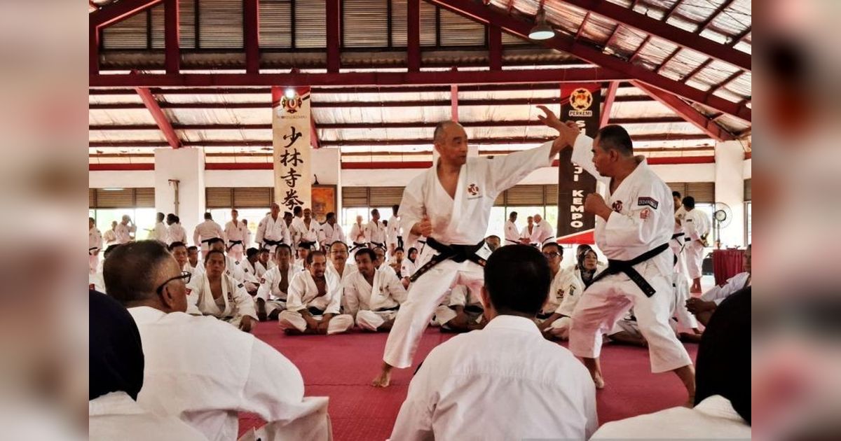 Perkemi Rayakan HUT ke-59 dengan Pelatihan Kempo dari Jepang