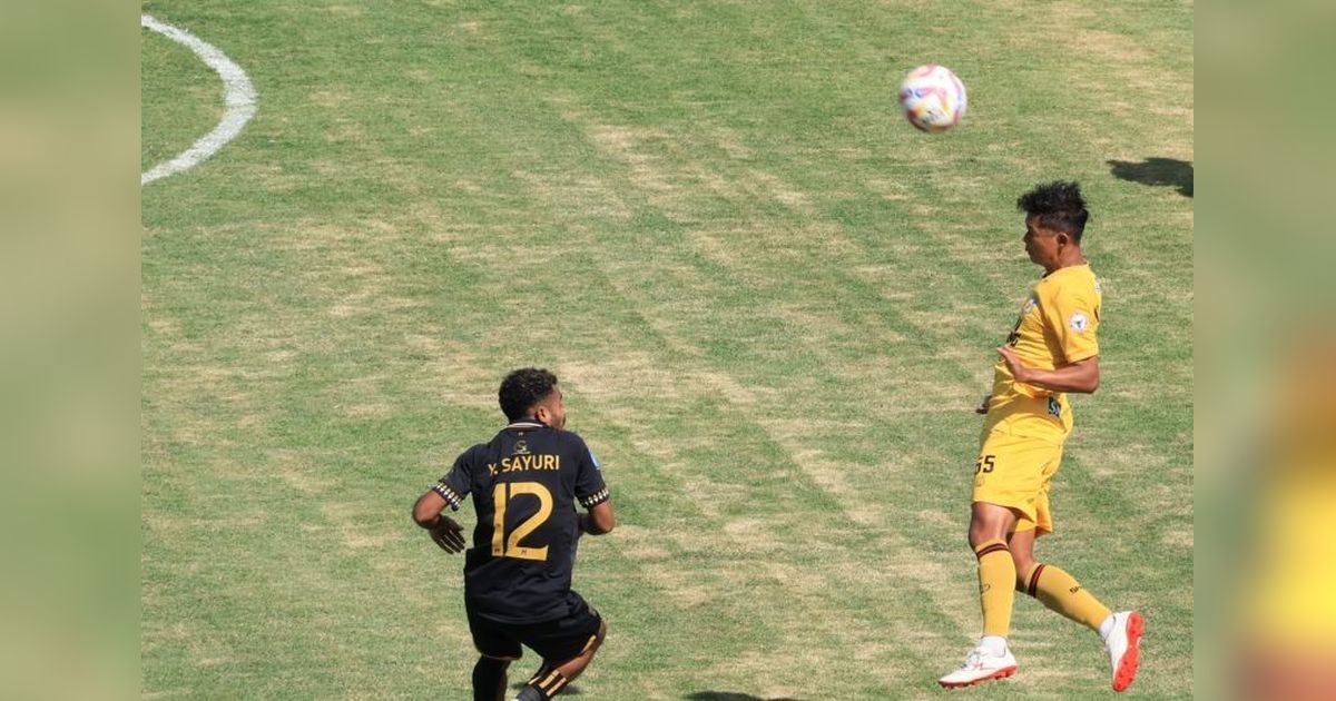 Semen Padang FC Imbang 0-0 dengan Malut United di Babak Pertama