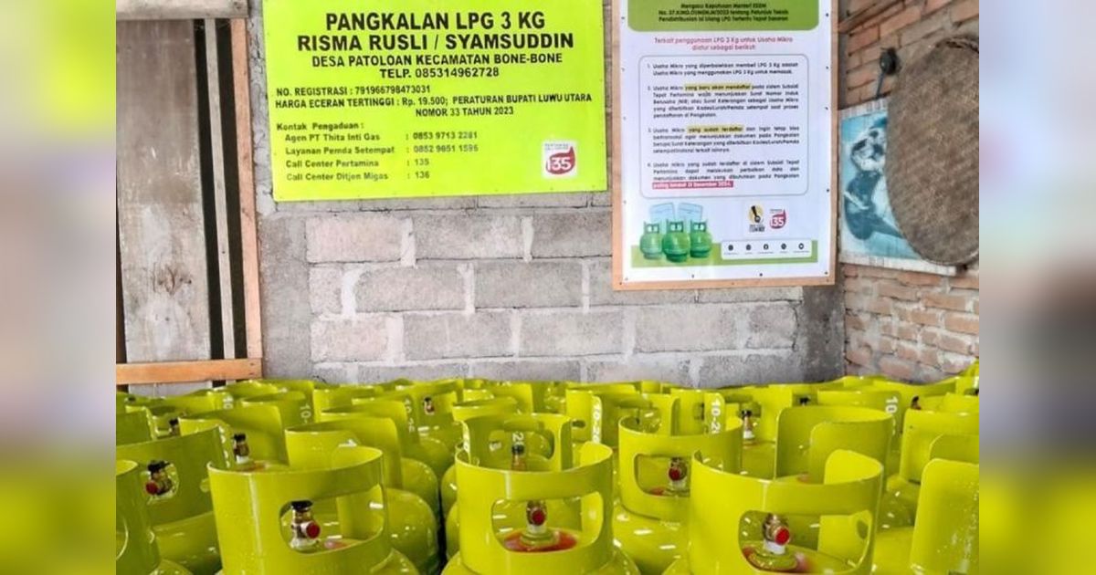 Pertamina Imbau Warga Sulut Beli LPG 3 Kg di Pangkalan Resmi Mulai 1 Februari 2025