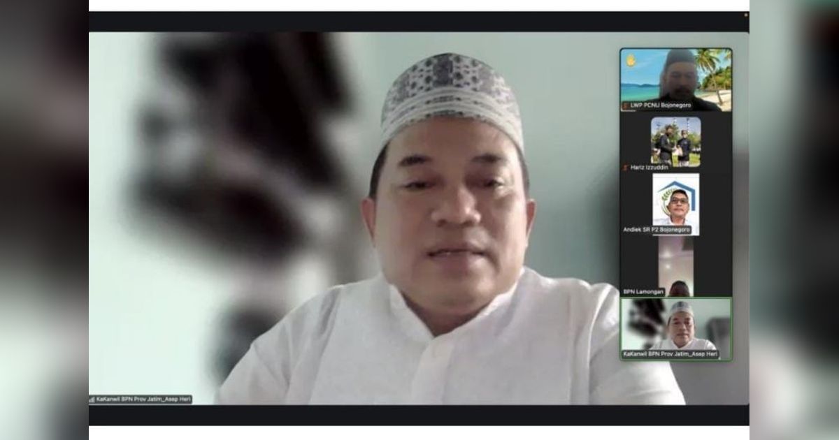 BPN Jatim Percepat Sertifikasi 80 Ribu Tanah Wakaf NU: Target Rampung 2025