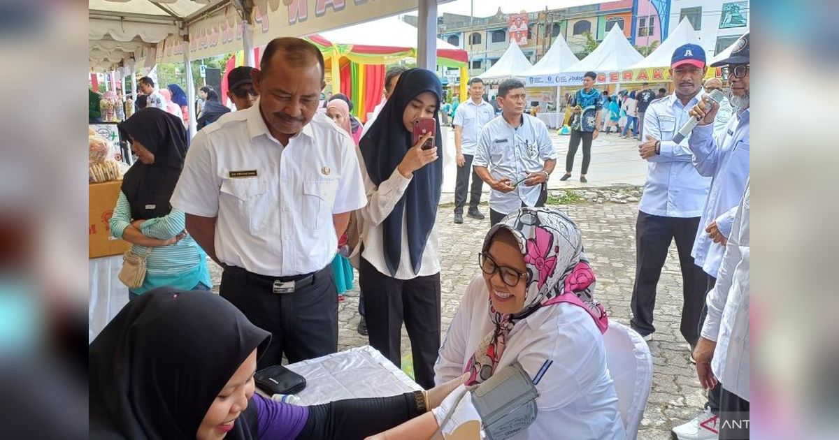 Pemeriksaan Kesehatan Gratis Tanjungpinang Sasar Semua Usia