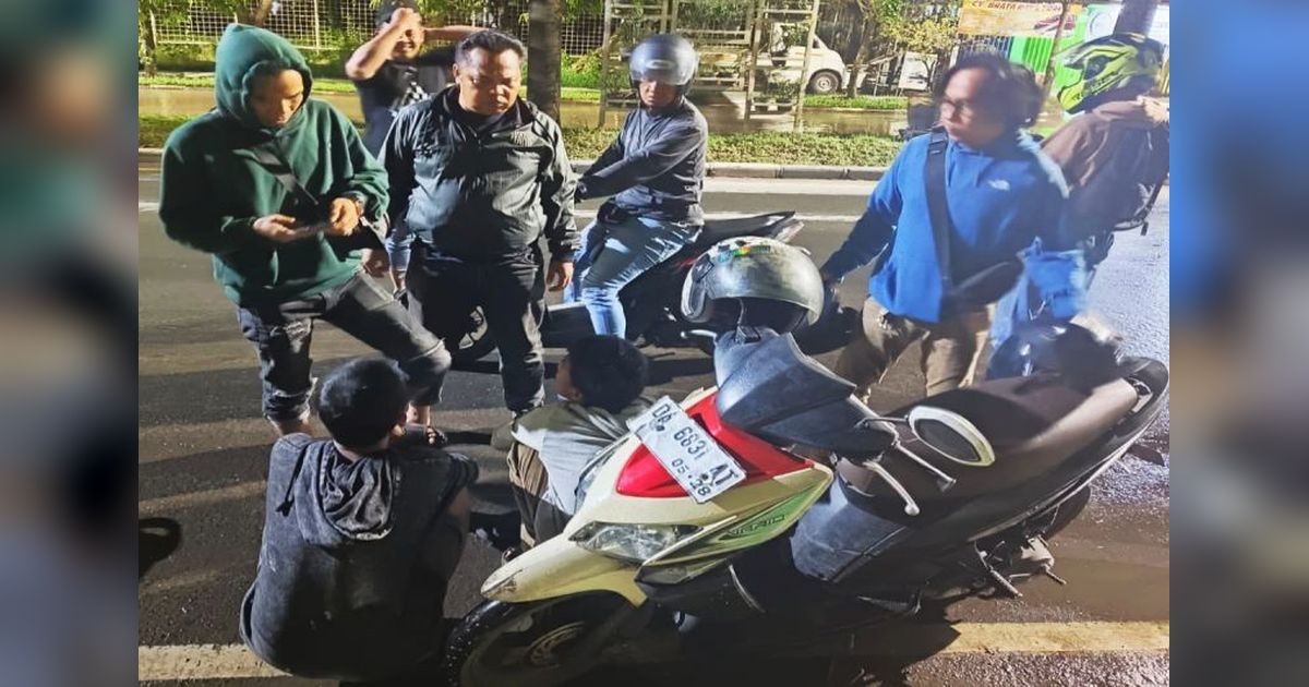 Polisi Banjarmasin Barat Patroli Antisipasi Gengster dan Tawuran