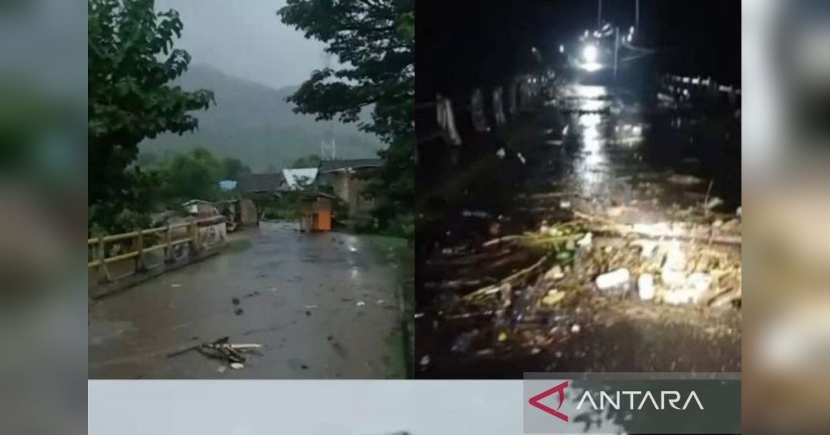 Banjir Bandang Isolasi Dua Desa di Bima, Sembilan Orang Hilang