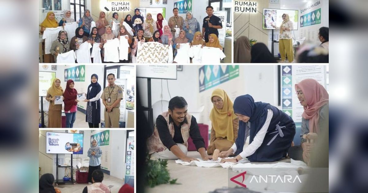 Bangka Tengah Kembangkan Batik Ecoprint: Produk Kreatif Ramah Lingkungan