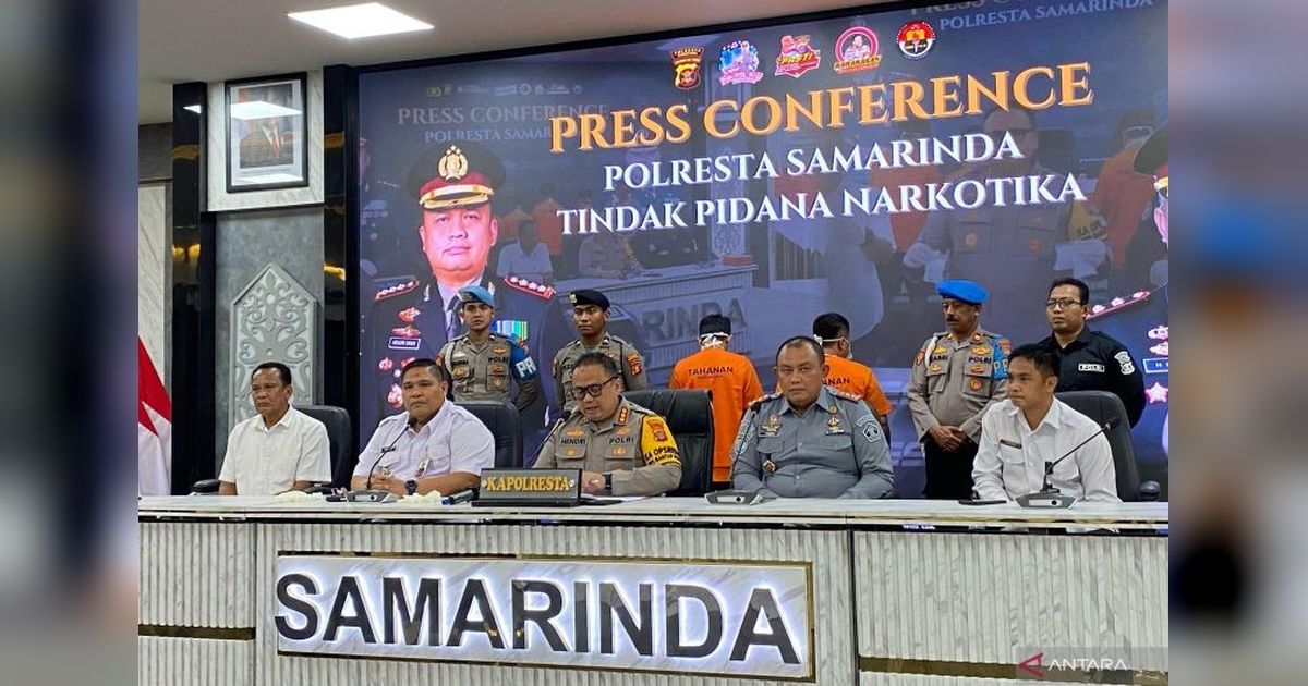 Polresta Samarinda Ungkap Sindikat Narkoba Libatkan Narapidana Rutan