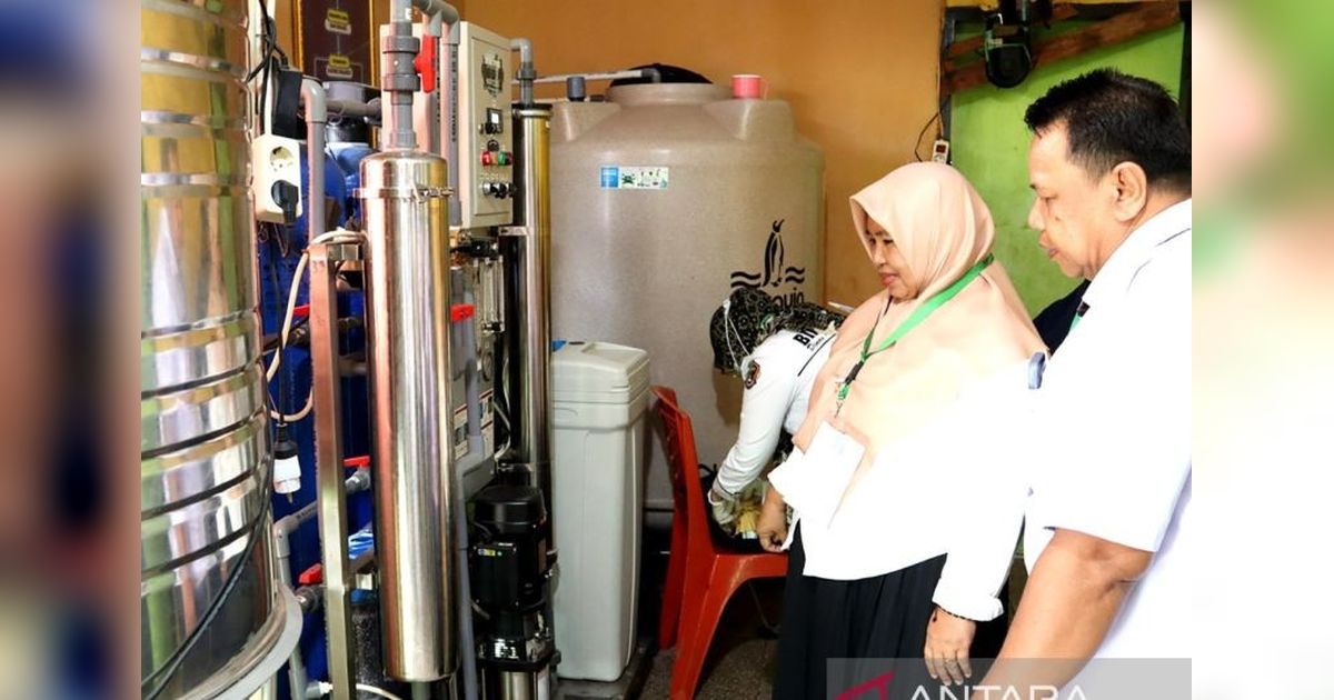 Lapas Gorontalo Pastikan Kualitas Air Minum Warga Binaan dengan Teknologi Modern