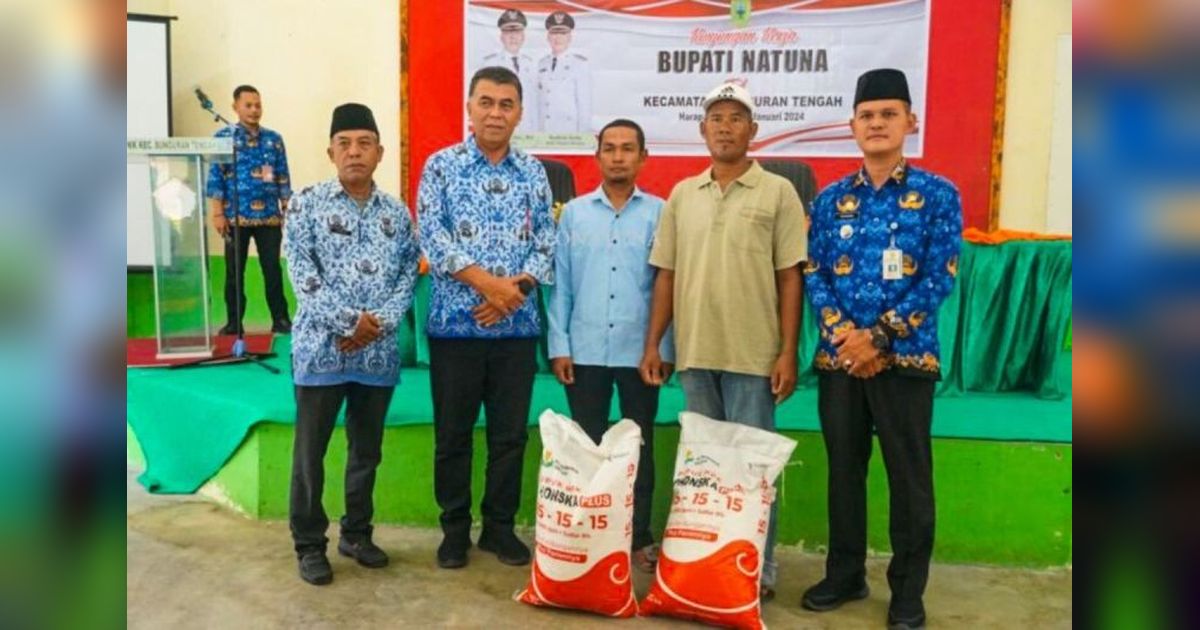 Natuna Alokasikan Rp300 Juta untuk Pupuk Dolomit, Tingkatkan Produktivitas Pertanian