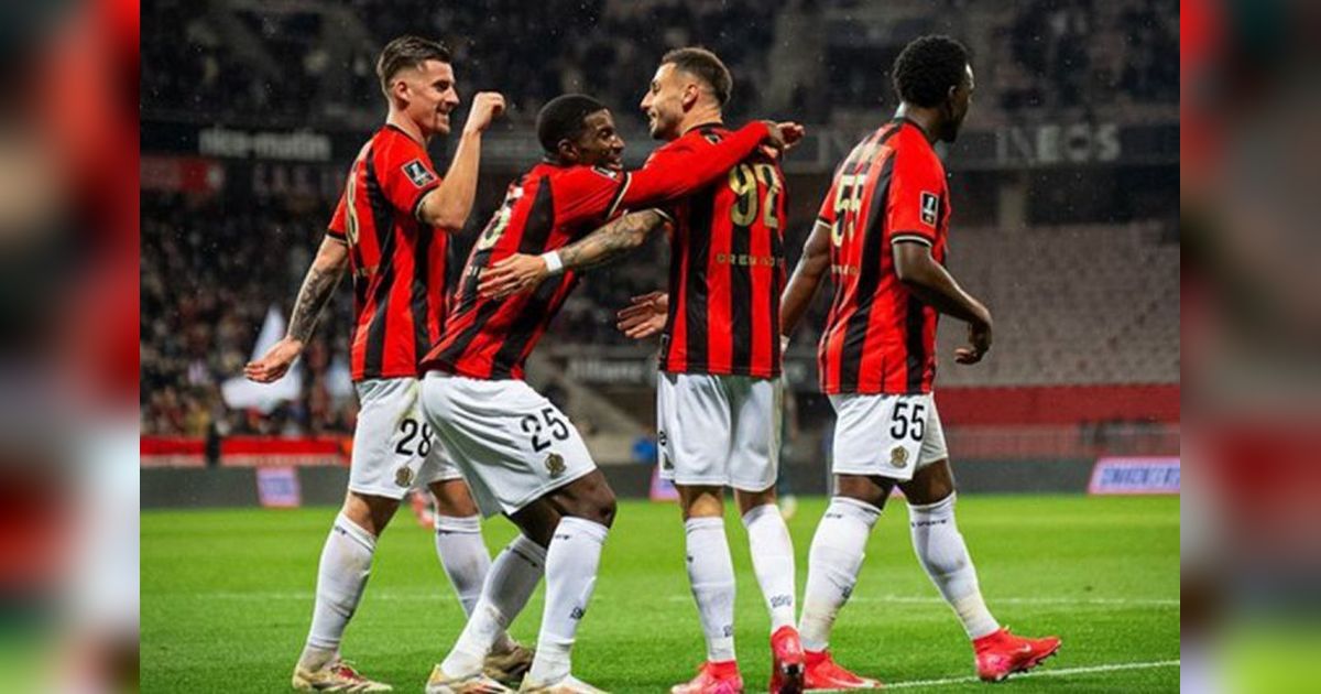 Nice Geser ke Posisi Tiga Klasemen Liga Prancis