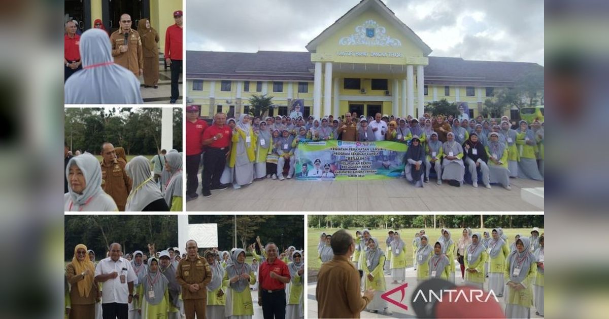 Sekolah Lansia Bangka Tengah: Hari Tua Produktif dan Bahagia