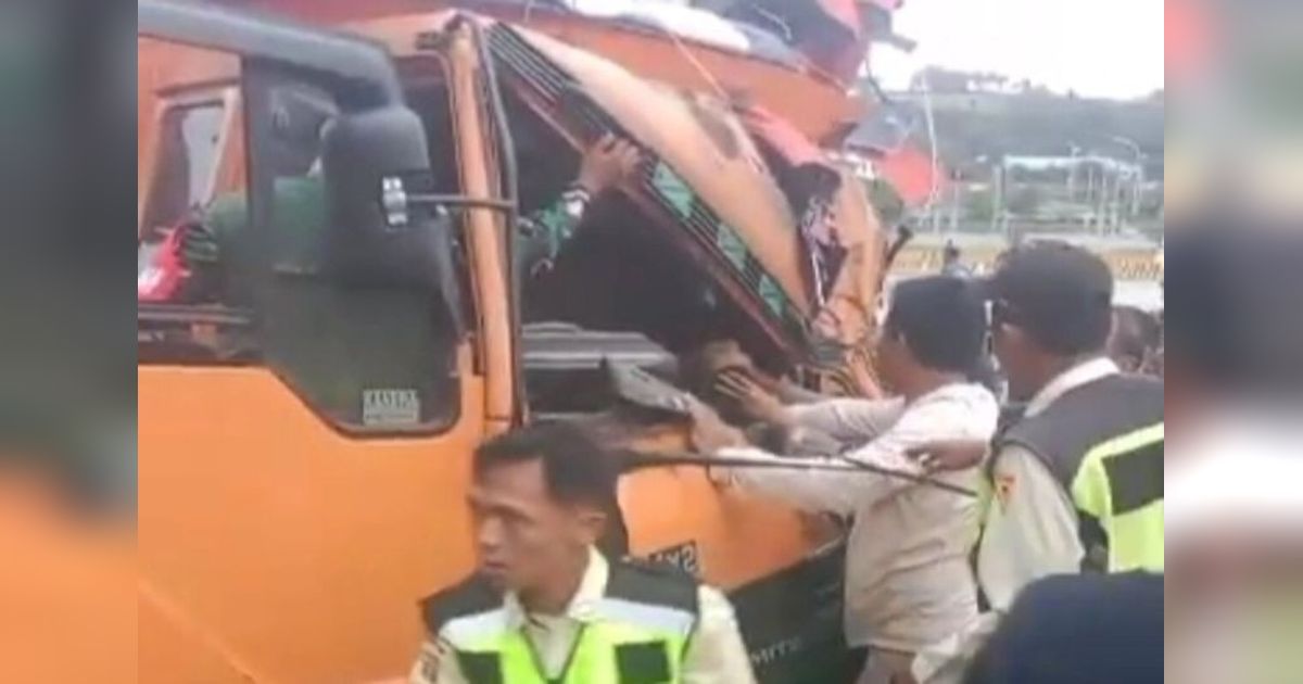 Kecelakaan Truk Fuso di Bakauheni: Satu Tewas, Diduga Rem Blong