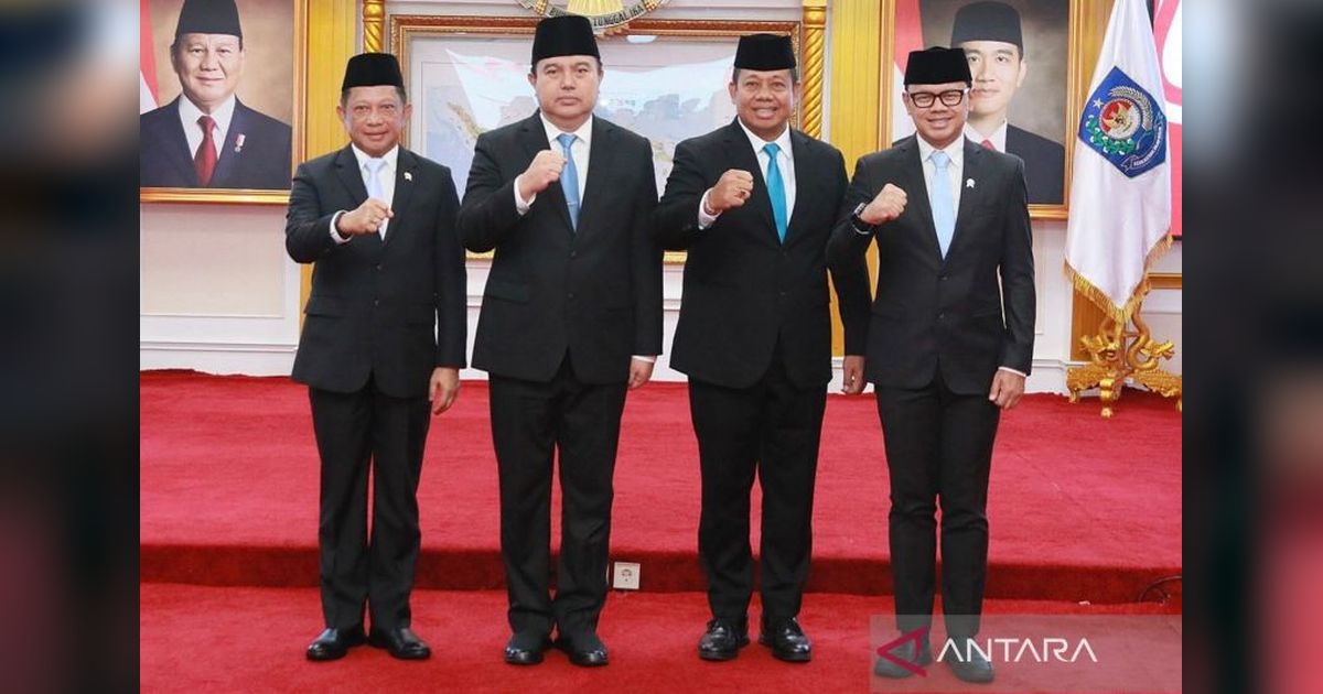 Mendagri Lantik Sekjen dan Irjen Kemendagri Baru