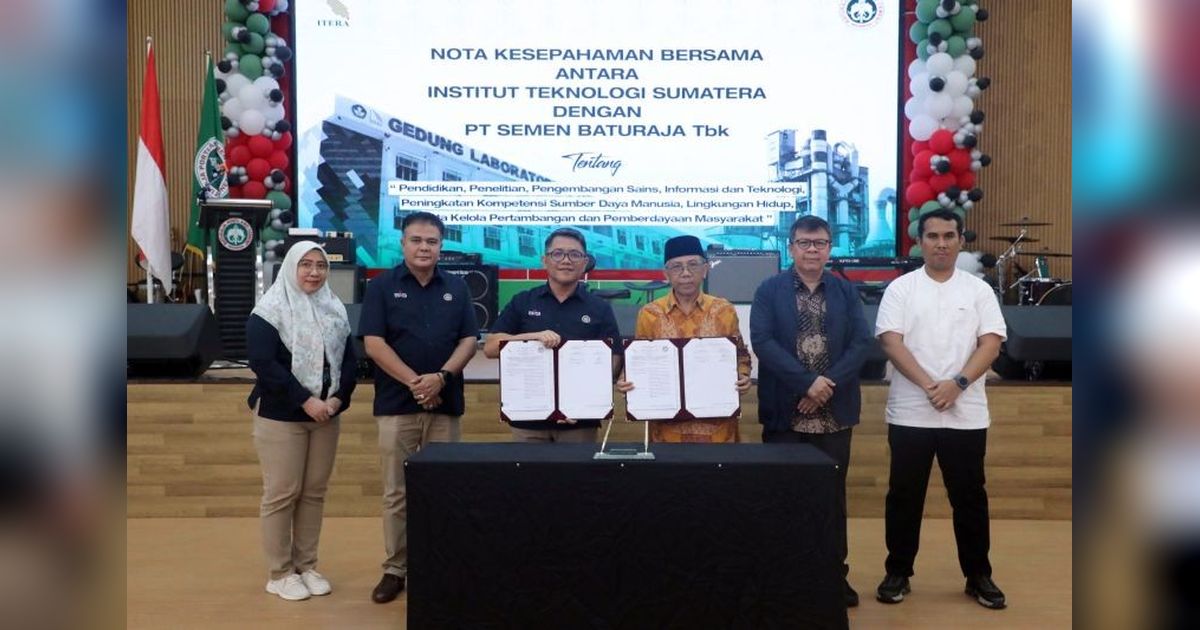 SMBR dan Itera Jalin Kerja Sama Cetak SDM Kompetitif