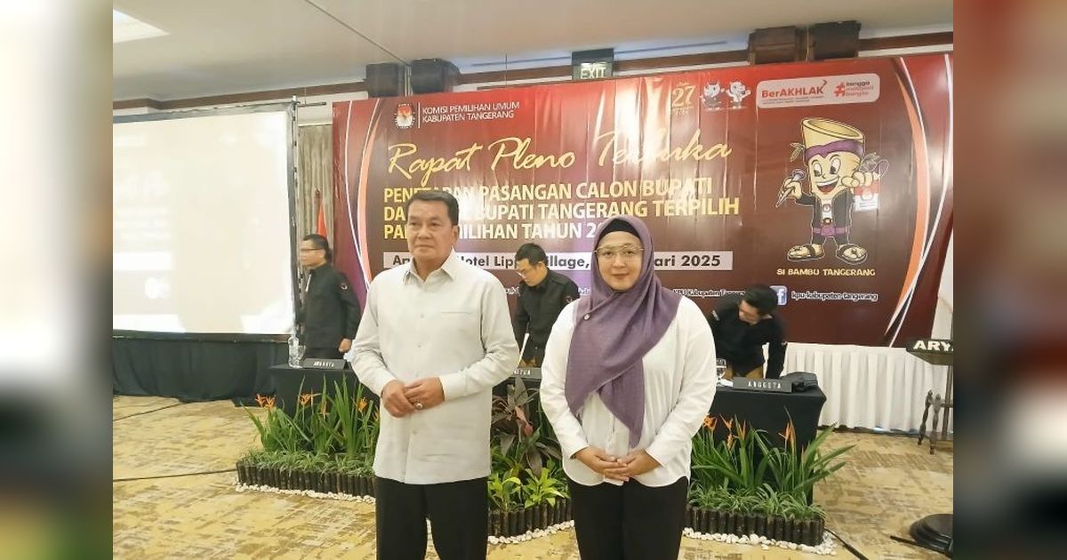 Intan Nurul Hikmah, Wabup Tangerang Terpilih, Lulus Tes Kesehatan Jelang Pelantikan