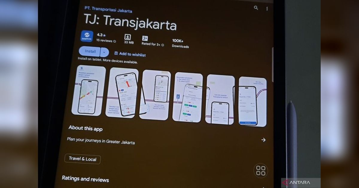 540 Ribu Orang Manfaatkan Aplikasi TJ: Transjakarta untuk Perencanaan Perjalanan